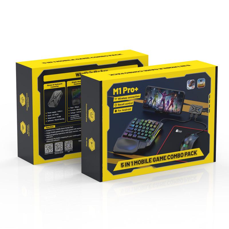 Gaming Mobile Keyboard & Mouse Adapter for PUBG