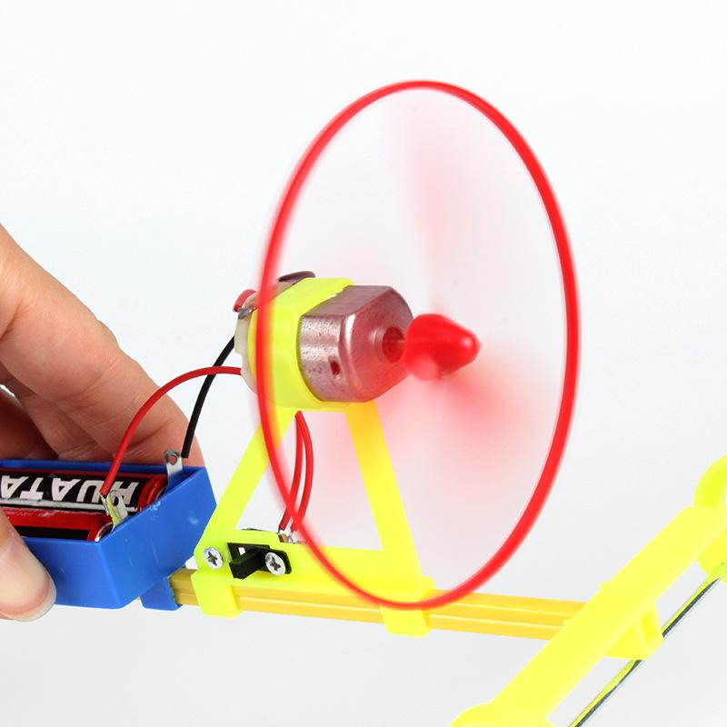 F1 Electric Racing Car Air Paddle Tricycle DIY Assembly Toy