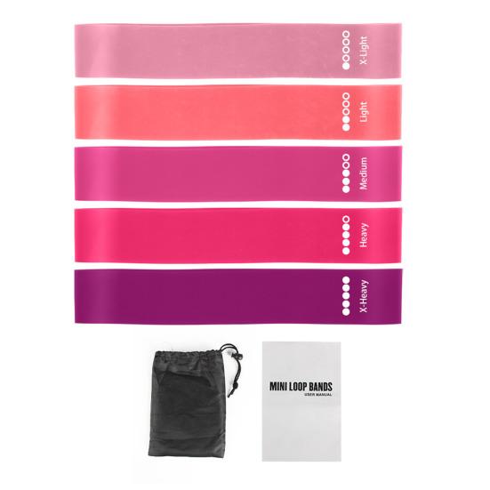 

Эластичные ленты для тренировок 5 уровней Эластичные ленты для физиотерапии Силовые тренировки Йога Пилатес Растяжка Восстановление