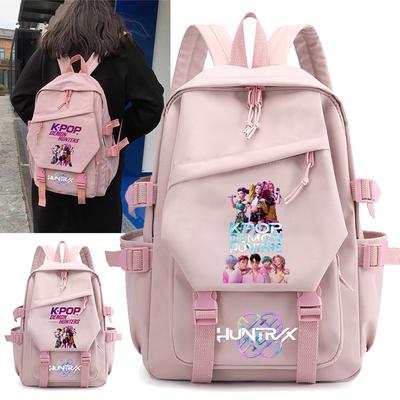 Cartoon Kpop Demon Hunters Printed Backpack for Teenager Boy Gril Schoolbag Children Student Bookback Women Travel Bag Kid Gift Rucksak
