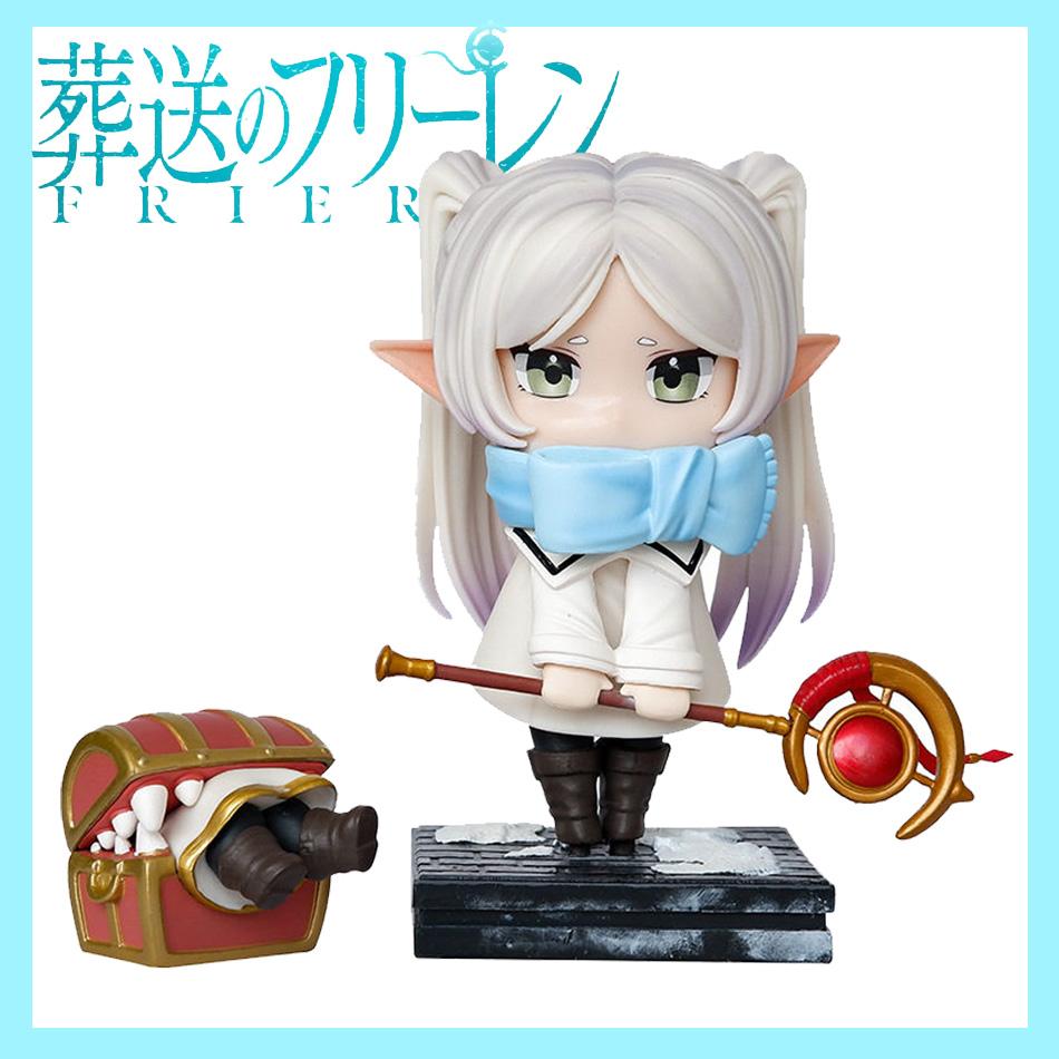 Anime Frieren: Beyond Journey'S End Animation Peripheral Hand-Made Model Figure Funeral Lillian Kawaii Desk Decor Toy Gifts