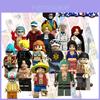 Sæt Med 15 One Piece Pirat Byggeklodser Chopper Luffy Zoro Robin Franky Og Mere!