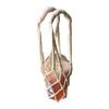 Handwoven Cup Sling Bag Hand Knitted Reusable Coffee Cup Holder Tea Cold Brew Carrier Decorative Water Cup Covers
