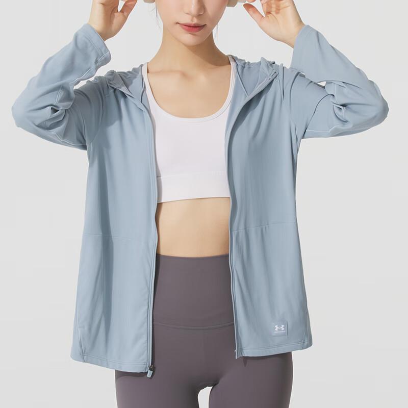 Under Armour Outdoor Training Zip-Up Hooded Breathable Jacket Women Jackets 1390060-465