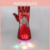 Iron Man LED-Handschuhe mit abnehmbaren Steinen für das ultimative Cosplay-Erlebnis