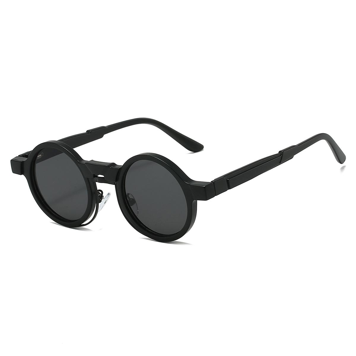 

Vintage Round Sunglasses Men Classic Hip-hop Outdoor Shades Women New Retro Trendy Punk Brand Design Casual Sun Glasses