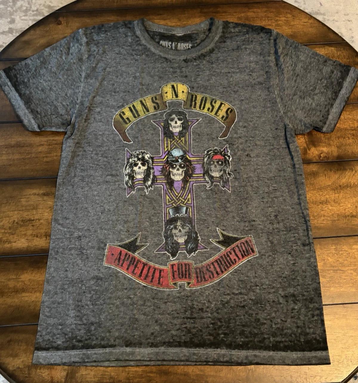 Guns N Roses T-Shirt Mens Medium 2019 Tour GNR Appetite for Destruction Vintage 2XL