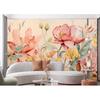 Wall Mural White Pink Fresh Peony Wallpaper Living Room Bedroom Tv Sofa Wall Mural Home Decor