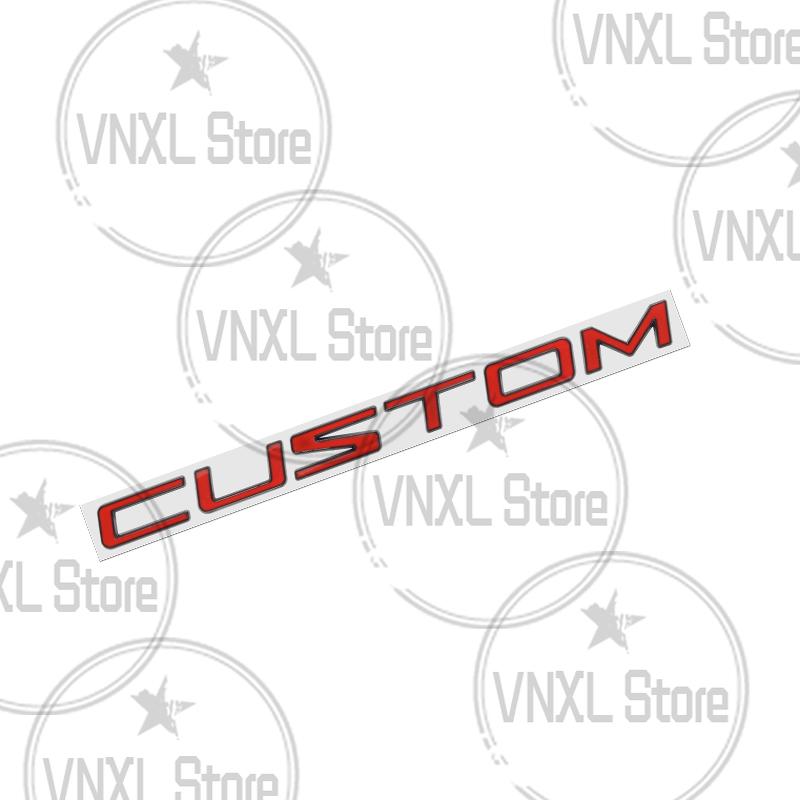 Car-Styling Per Ford Transit Custom Lettere 3D Adesivi Metallici Tuning Camper Furgone Bagagliaio Auto Emblema Carrozzeria Decalcomanie Auto Accessori
