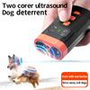 Dual-Core Long-Range Ultrasonic Dog Repeller Outdoor Dual Light Emergency Lighting Portable Large Capacity Rechargeable Smart