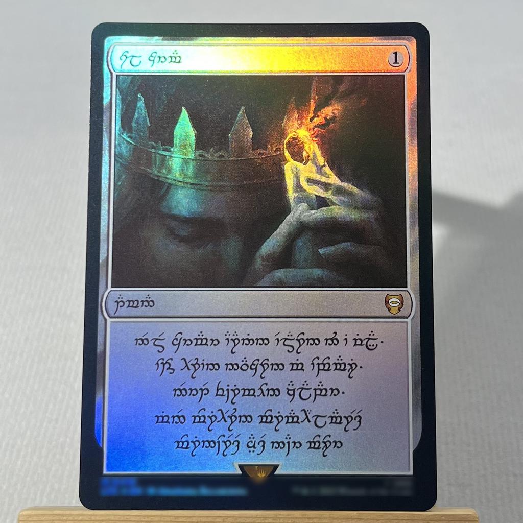 LTR LTC FOIL3--002 Tcg Proxy Magical Cards Cabal Coffers The Great Henge Ancient Tomb The One Ring Pact of Negation Gathering
