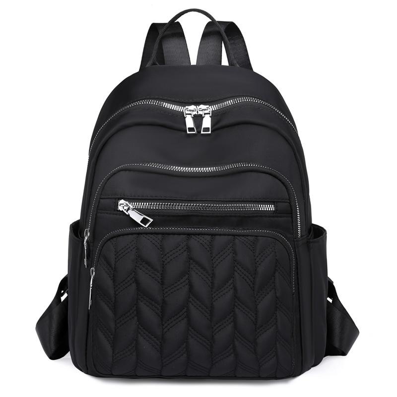 Casual Korean version of women's Oxford backpack fashion simple urban commuter travel backpack