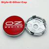 4pcs 60MM Car Wheel Center Caps With OZ O.Z Racing Logo Emblem Wheel Hubcaps Auto Rim Hub Cover Car Accessories