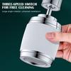 Faucet Aerator 360° Twist Kitchen Sink Aerator, Dual-function Sink Sprayer Attachment, Faucet Replacement Part Common Interface