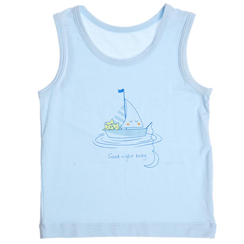 Aimu Boys Modal Undershirt Vests 2-Pack 90