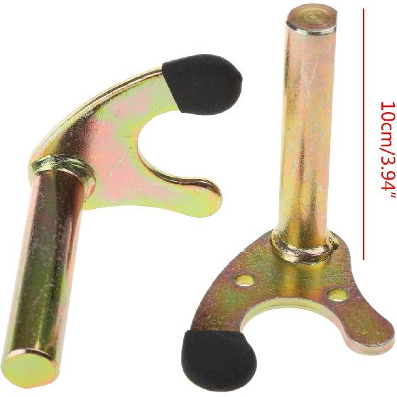 1 Pair Wheel Support Frame Stand Motorcycle Swing Arm Lift TripodHooks U-Style/L-Style Hook Fork Swingram Spool Slider Stable Performances