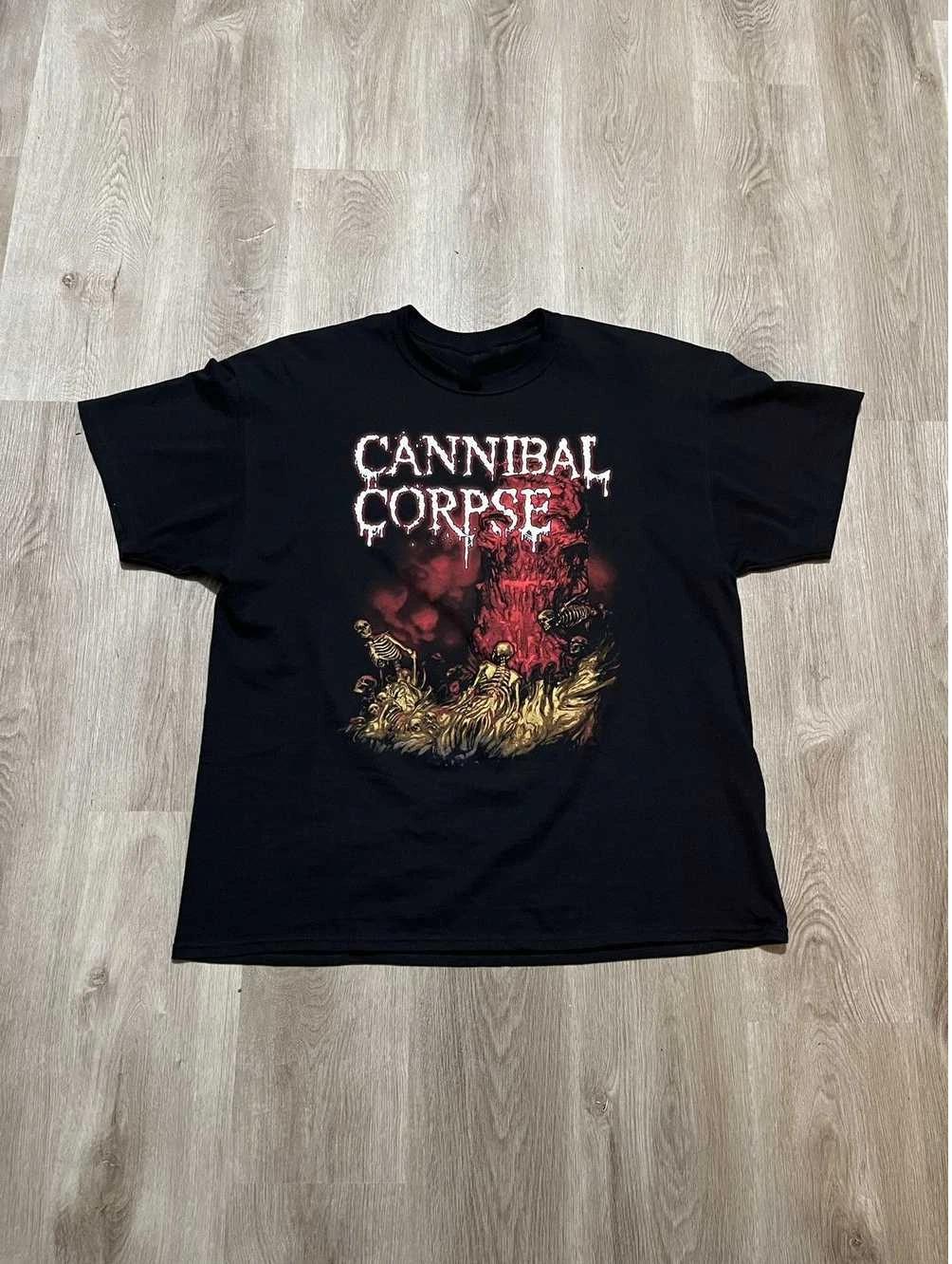 Винтажная футболка Cannibal Corpse (Перепечатка) S