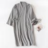 Gray Crepe Robe (Men)