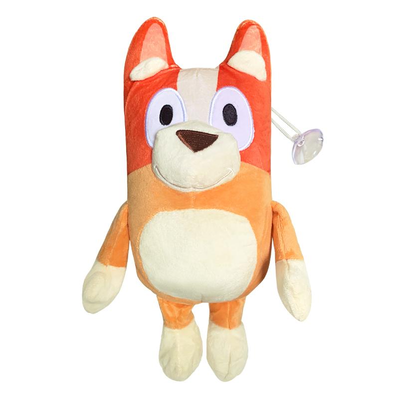 Bluey Bingo Figure Anime Bambole di Peluche Animazione Periferica Papà Cane Bandito E Mamma Chilli 28CM Giocattoli di Peluche Familiari Regalo per Bambini