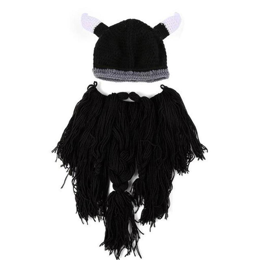 Exquisite Barbarian Vagabond Beanie Halloween Decorations Novelty Knit Wool Caps