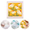 Complete Punch Needle Embroidery Kit DIY Craft Beginner Floral Animal Pattern Yarn Canvas Wall Art