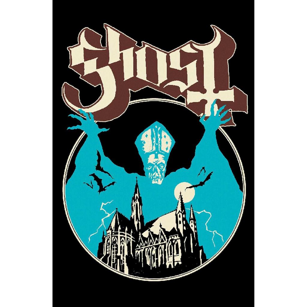 Ghost Opus Eponymous Textile Poster