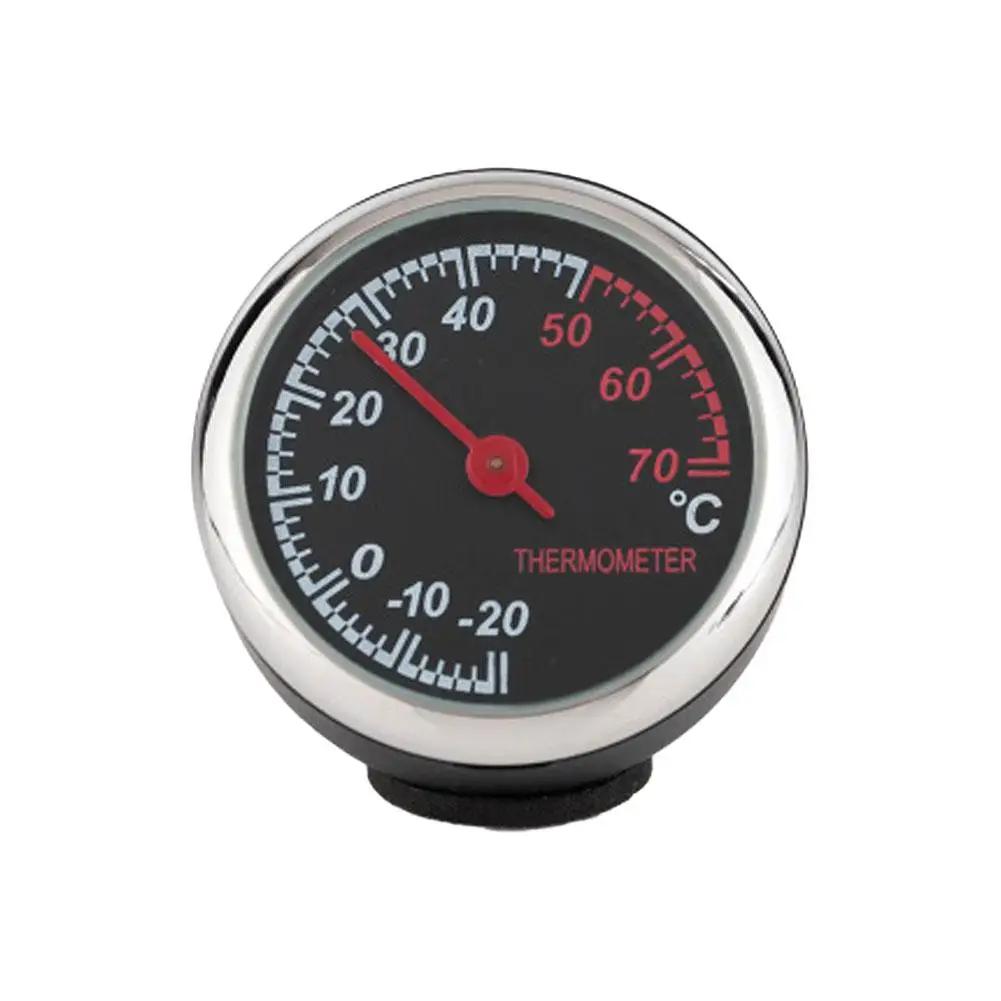 Автомобильные часы гигрометр с ночной подсветкой Автомобильный термометр Электронный мини-прибор для салона Автомобильные часы Время Кварцевые Автомобильные Y0V0