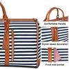 Versatile Women's Folding Travel Suit Bag: Multi-Function PU Storage with Large Capacity & Portability