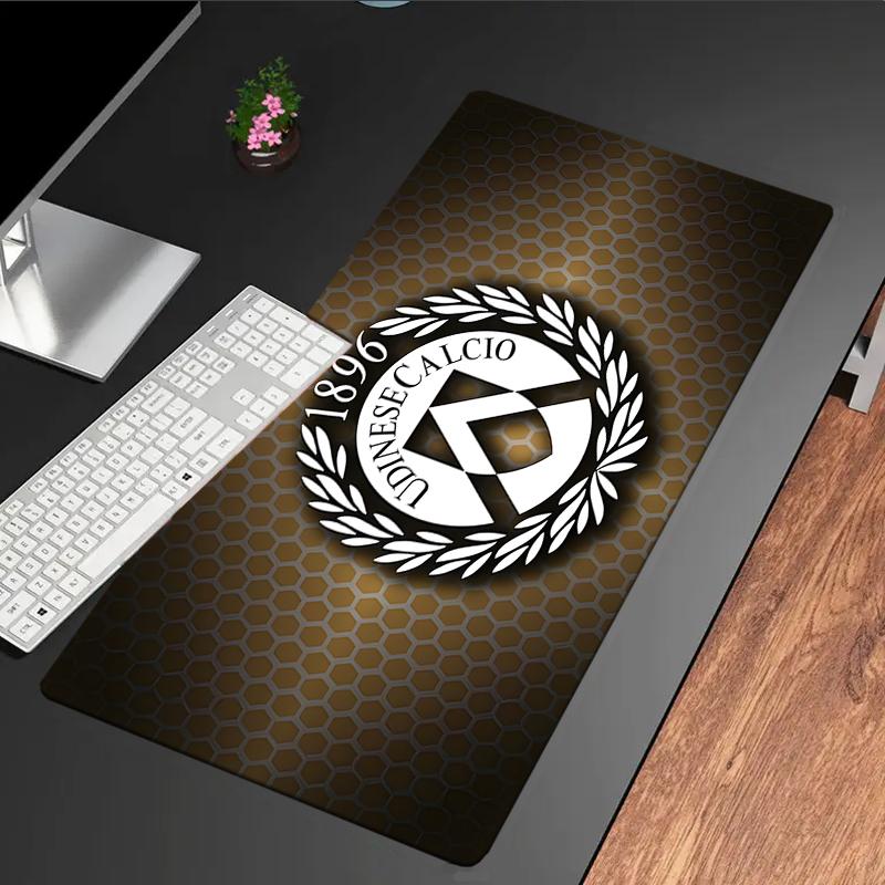 Udinese-Calcio Crest Design Mouse Pad, Gaming Mouse Pad, Keyboard Pad, Desk Decor for Computer Notebook Fan Gift Birthday Gift