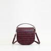 Padam View Olivia Croco_Burgundy