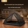 Portable Double-Layer Camping Tent with Sun and Mosquito Protection, Lightweight and Ventilated for Outdoor Adventures