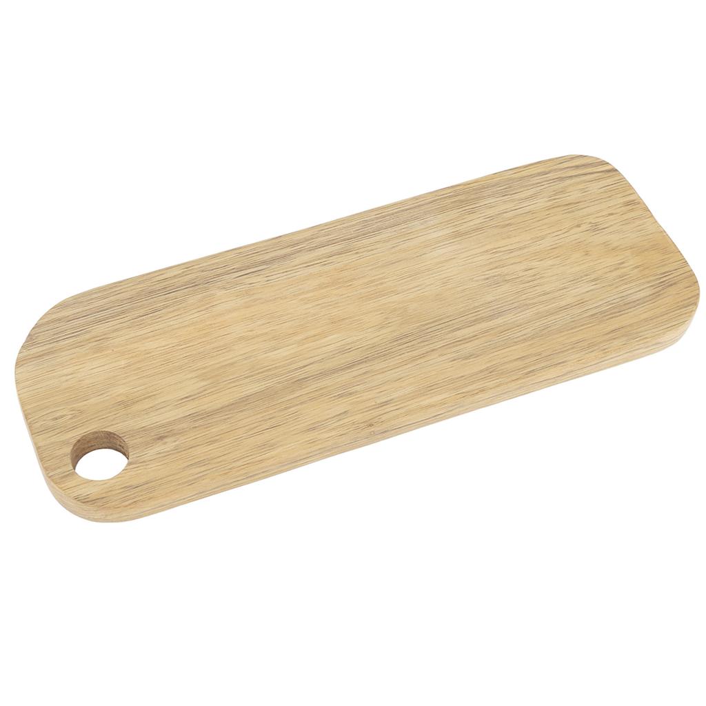 Wood Cutting Board with Hanging Hole Wood Chopping Board for Bread Pizza Vegetable Fruits Cheese Serving Wood Rectangular
