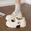 Retro platform Mary Jane single shoes women's 2025 spring and summer new round head British college style Japanese versatile small leather shoes