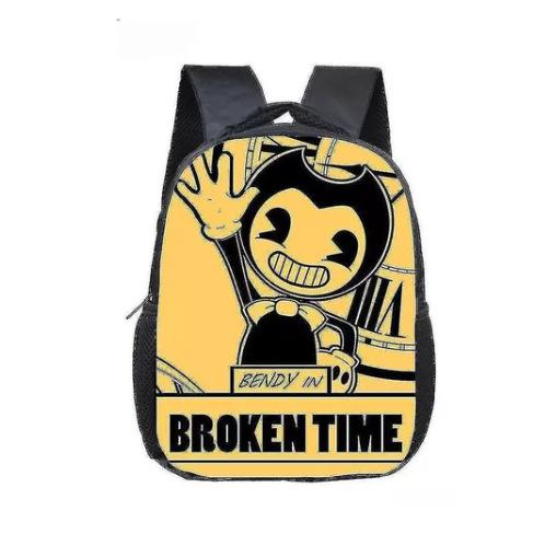 

Гнучкий рюкзак Bendy And The Ink Machine Аніме Студентська шкільна сумка 17inch backpack