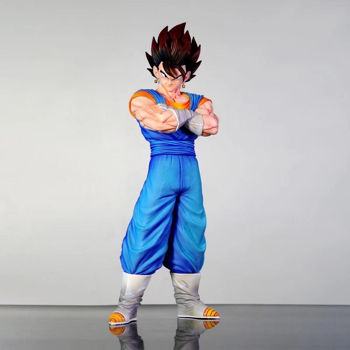 

Anime Drogan Boll Vegetto Figure Super Saiyan Vegetto Blue Action Figures 30cm Pvc Statue Collection Model Toys Gifts