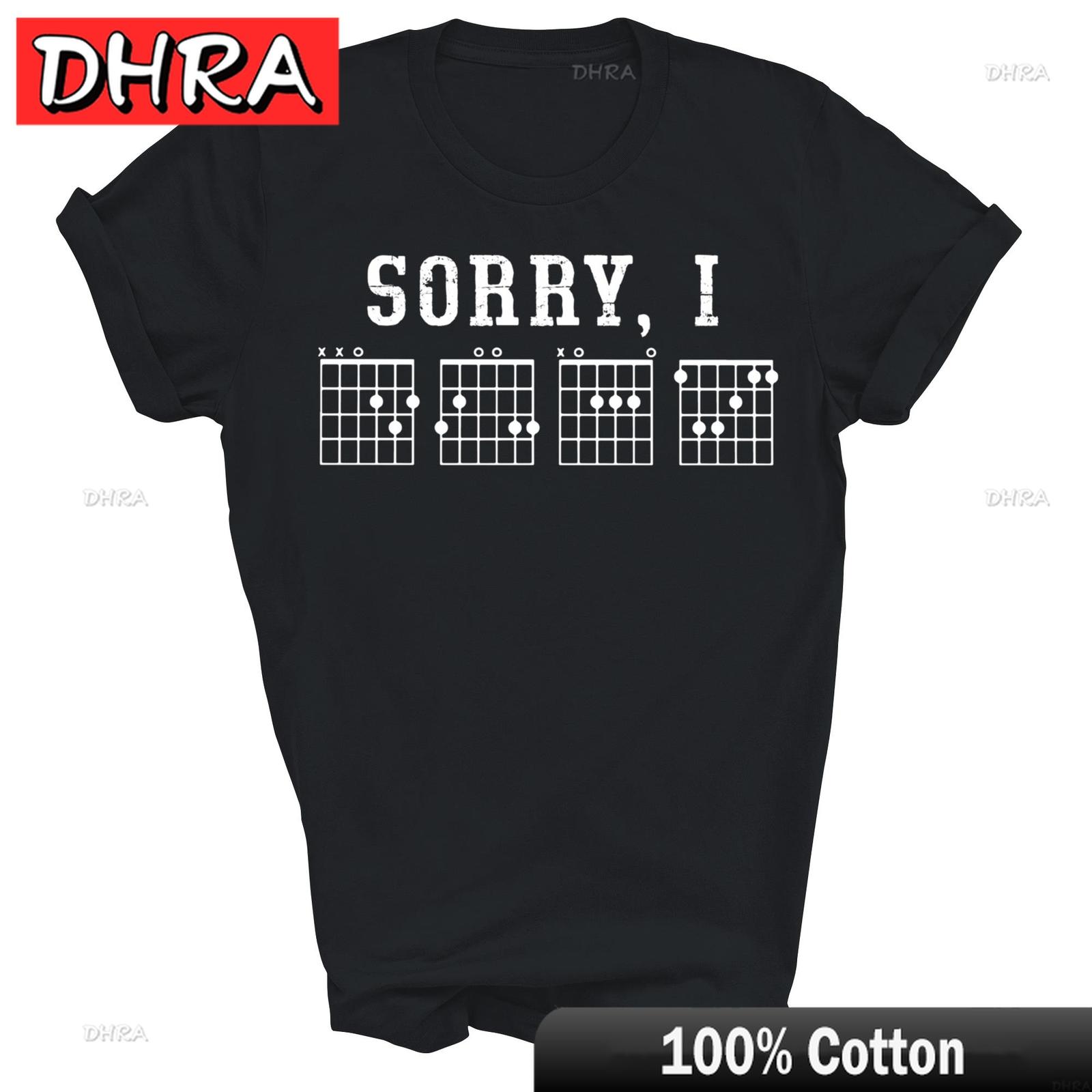 

Sorry Idgaf Guitar Chords Guitarist Unisex Shirt Gift Women for Travel Short Sleeve Tee Classic Y2K Retro Aesthetic T Shirt 4XL