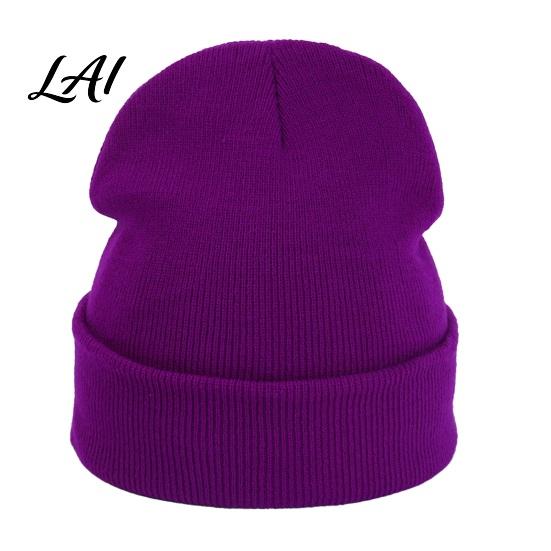 Daily Commuter Warm Gear Unisex Solid Color Knit Beanies Classic Slouchy Skull Cap for Winter Colorful Cold Weather Hat Casual Headwear Men