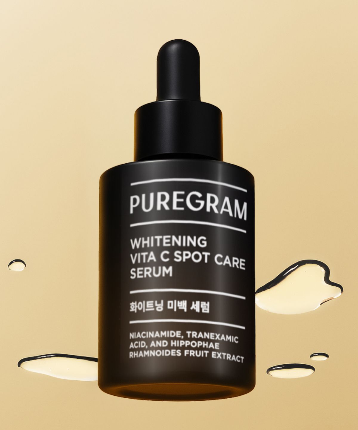 

Сделано в Корее PUREGRAM Отбеливающая сыворотка с витамином C для осветления пигментных пятен 30 мл