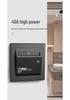 Universal 40A Card Power Switch for Hotels and Guesthouses