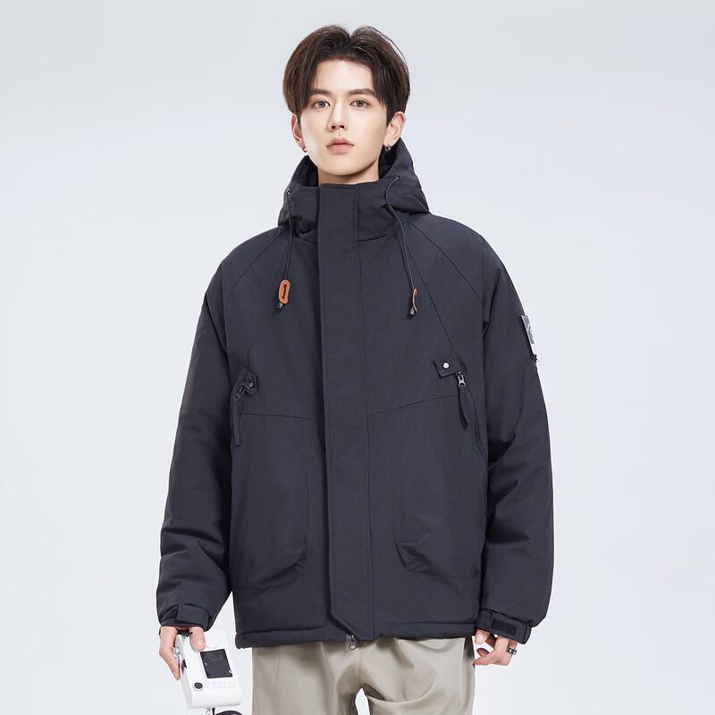 paul frank Men's Winter Hooded Padded Jacket