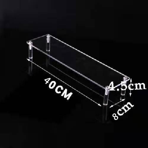 Clear 1-6 Tier Acrylic Display Stand for Funko Figures, Cupcake, Cosmetics, Perfume,Blind Box Display Riser Rack Dessert Shelf