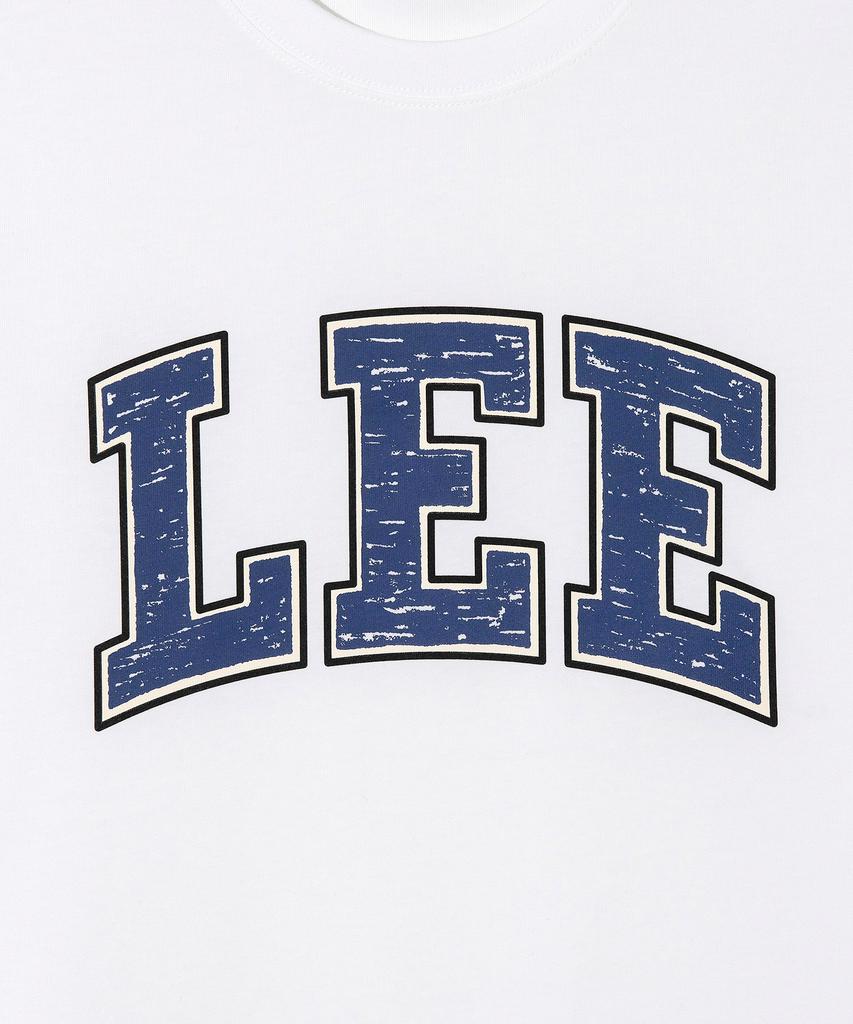 LEE College Logo Short Sleeve T-Shirt White