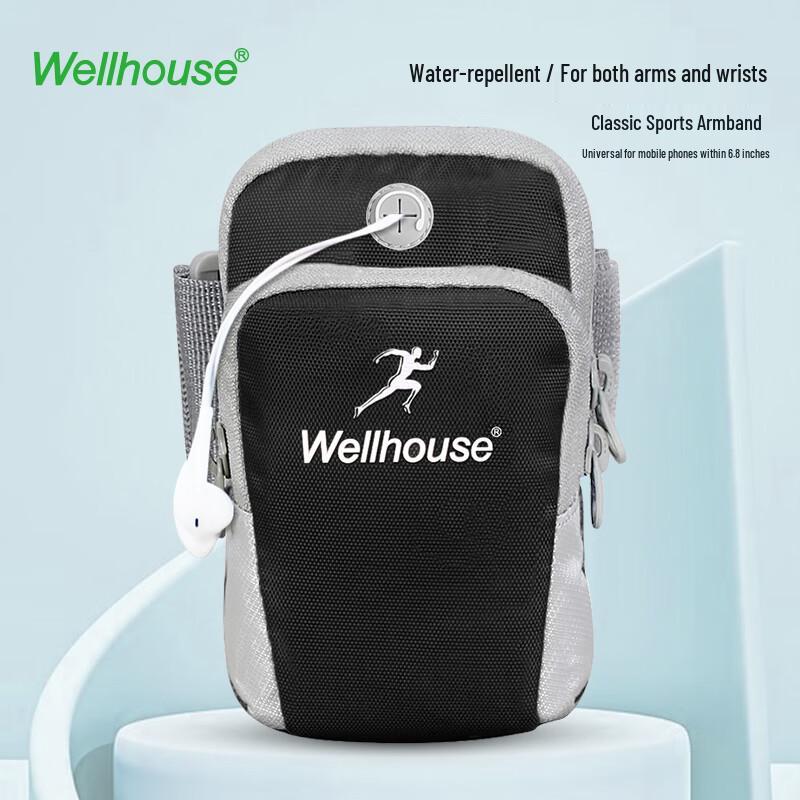 

WELLHOUSE Наручный чехол-сумка для телефона для бега Up to 6.8 inches