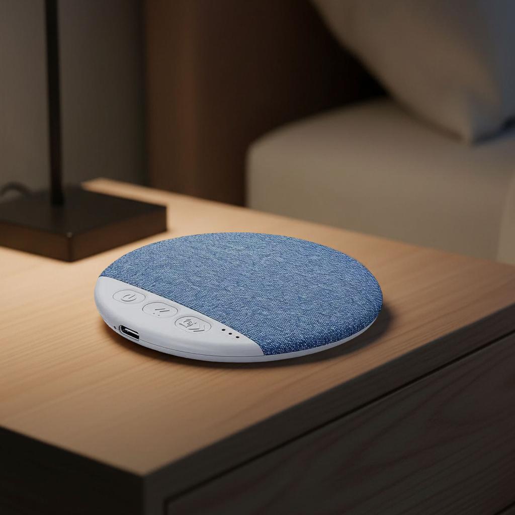 Wireless Pillow Speaker Sleep Aid Tool White Noise Bluetooth 5.4 HiFi Stereo Sound Sleep Headphones Music Player Private Audio