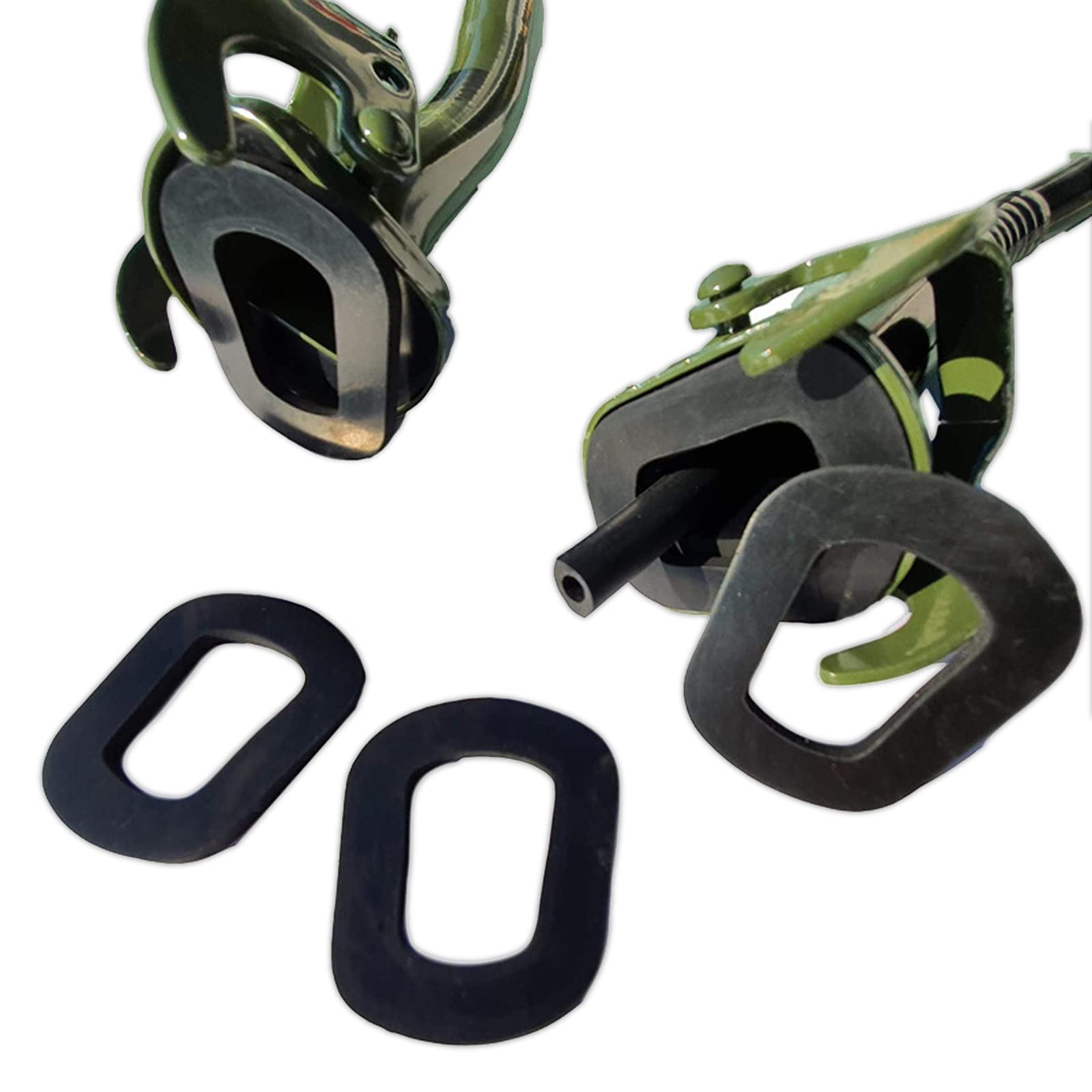 Fuel Can Gasket Rubber Seal Ring Replacement Oil Tank Sealing Washer for Jerry Can Fuel Container 2-pcs