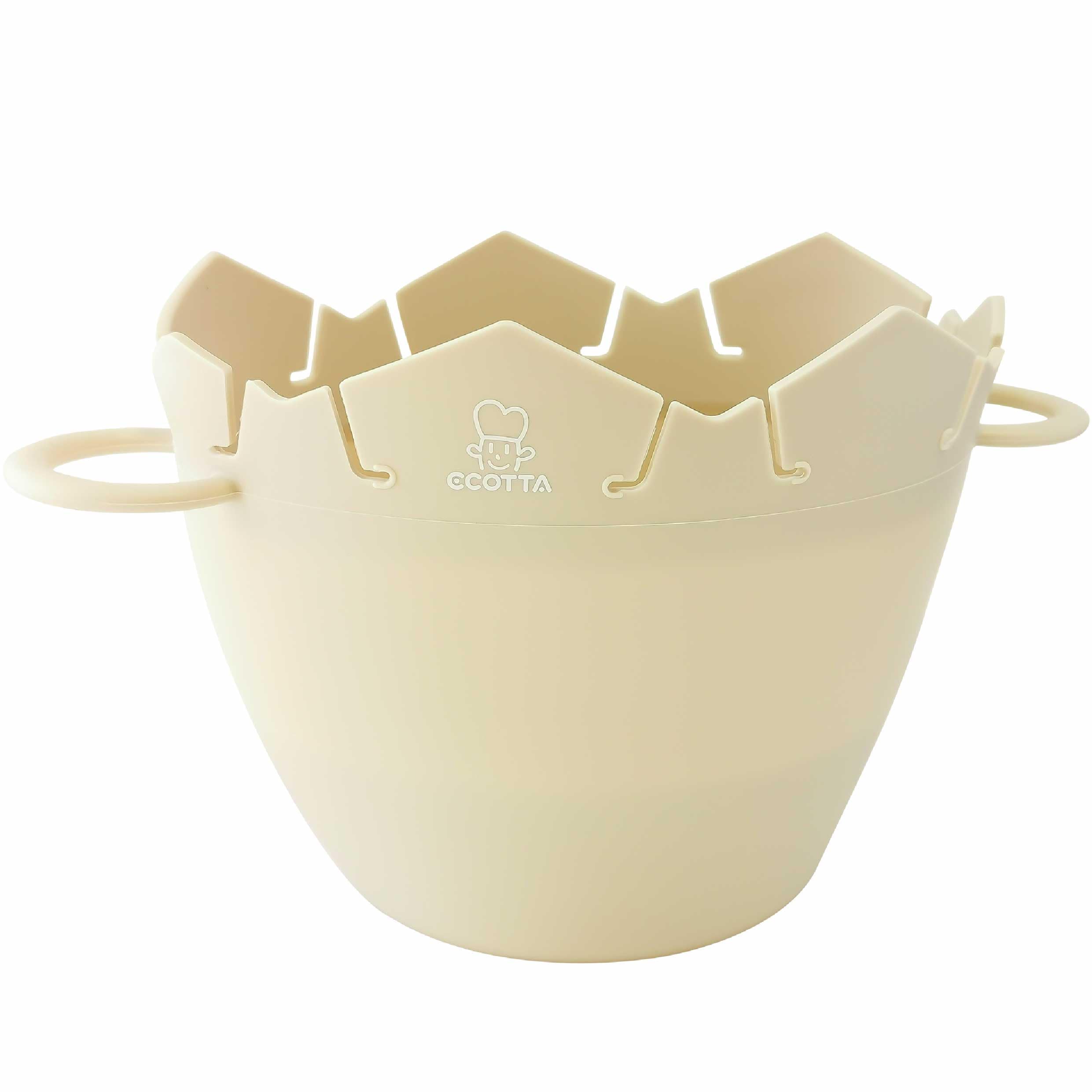 

OLUAGE в микроволновой печи, посудомоечной машине, силиконовой плите [Сделано в Японии], посуда, безопасная, (Зефир белый)