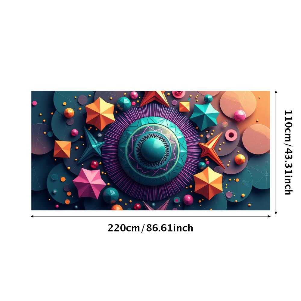 Backdrop 3D Installations Decor Abstract Banner For Party Trade Show Exhibition