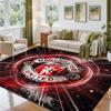 Manchester United Design Kristall Samt Teppich Weiche Dekorative Matte für Schlafzimmer Eingang
