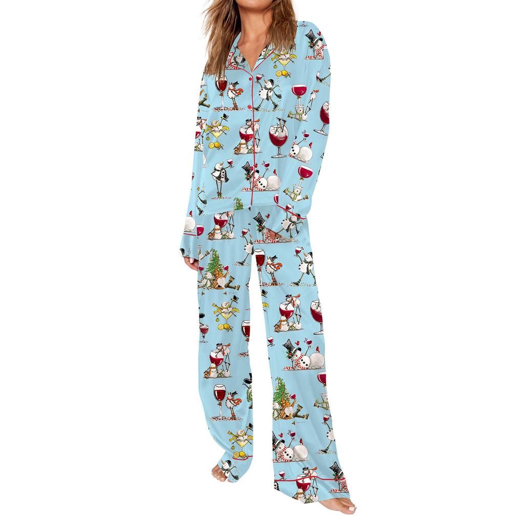 Women's Casual Fashion Stretch Printed Pajamas Adults