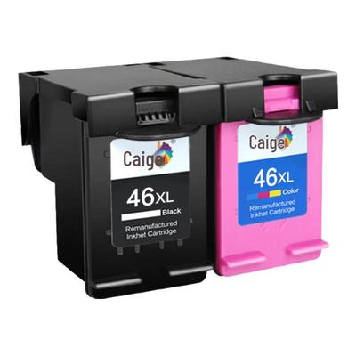 CaiGe 46XL Color Ink Cartridge for HP Printers